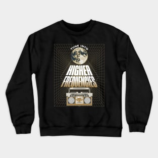 Higher Frequencies Moon Energy Crewneck Sweatshirt